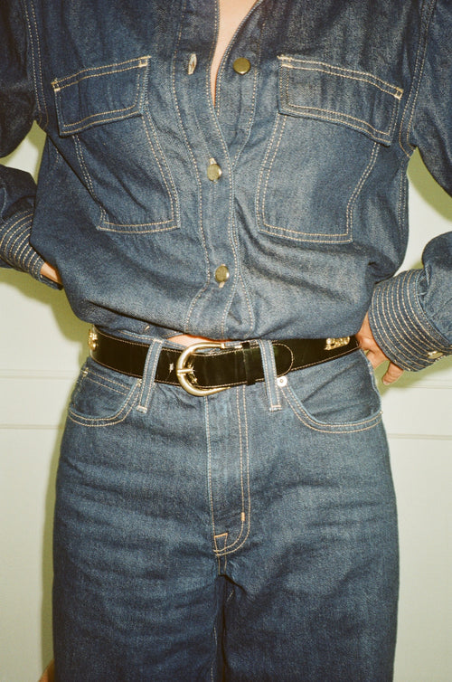 90's Celine Carriage Belt
