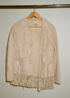 Suede Fringe Jacket